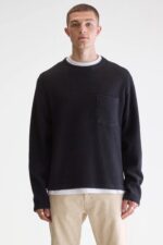 Velo crewneck sweatshirt (252 / M / BLACK) - Image 2