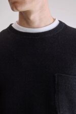 Velo crewneck sweatshirt (252 / M / BLACK) - Image 5