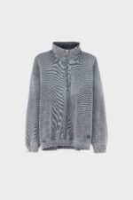Fabro half-zip sweatshirt (252 / M / BLACK BLUE) - Image 7
