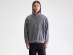 Fabro half-zip sweatshirt (252 / M / BLACK BLUE)