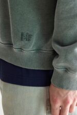 Fabien crewneck sweatshirt (252 / M / BOTTLE) - Image 6