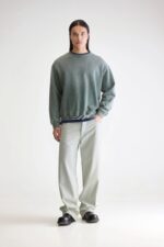 Fabien crewneck sweatshirt (252 / M / BOTTLE) - Image 3