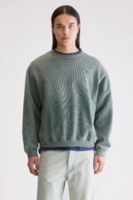 Fabien crewneck sweatshirt (252 / M / BOTTLE) - Image 2