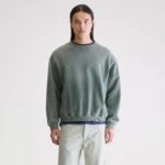 Fabien crewneck sweatshirt (252 / M / BOTTLE)