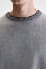 Fabien crewneck sweatshirt (252 / M / BLACK BLUE) - Image 5