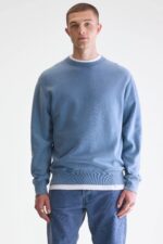 Flake crewneck sweatshirt (252 / M / MORAINE) - Image 2