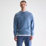 Flake crewneck sweatshirt (252 / M / MORAINE)