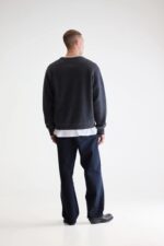 Matt crewneck sweatshirt (252 / M / ANTHRACITE) - Image 4