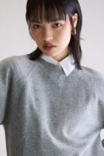 Ameka Crewneck Sweater (252 / W / H. GREY) - Image 5