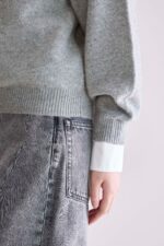 Ameka Crewneck Sweater (252 / W / H. GREY) - Image 6