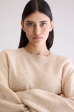 Ameka Crewneck Sweater (252 / W / BEIGE MELANGE) - Image 5