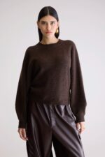 Ameka Crewneck Sweater (252 / W / DARK ROAST) - Image 2