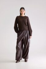 Ameka Crewneck Sweater (252 / W / DARK ROAST) - Image 3