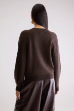 Ameka Crewneck Sweater (252 / W / DARK ROAST) - Image 4