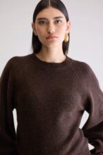 Ameka Crewneck Sweater (252 / W / DARK ROAST) - Image 5