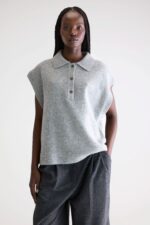 Ameson sleeveless sweater (252 / W / H. GREY) - Image 2