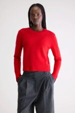 Spag slim cashmere sweater (252 / W / AMORE) - Image 2