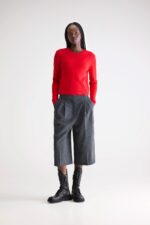 Spag slim cashmere sweater (252 / W / AMORE) - Image 3