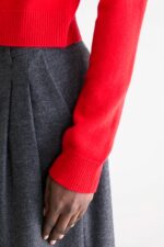 Spag slim cashmere sweater (252 / W / AMORE) - Image 5