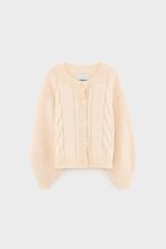 Dico chunky cardigan (252 / W / IVORY) - Image 7