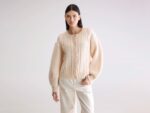 Dico chunky cardigan (252 / W / IVORY)