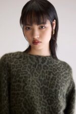 Dioal leopard print sweater (252 / W / COMBO C) - Image 5