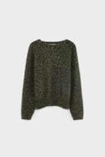 Dioal leopard print sweater (252 / W / COMBO C) - Image 7