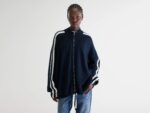 Angik zip-up cardigan (252 / W / NAVY)