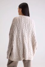 Nesk cable knit sweater  (252 / W / SABLE) - Image 4
