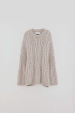 Nesk cable knit sweater  (252 / W / SABLE) - Image 7