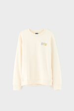 Athletics Premium Logo Crew Sweatshirt  (252 / M / WHITE) - Image 2