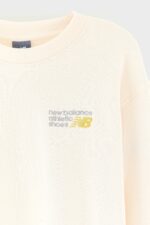 Athletics Premium Logo Crew Sweatshirt  (252 / M / WHITE) - Image 4